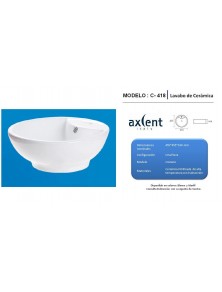 Lavabo Axcent Cicciano Ref. C-418