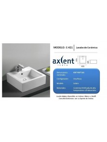 Lavabo Axcent Solaro Ref. C-421