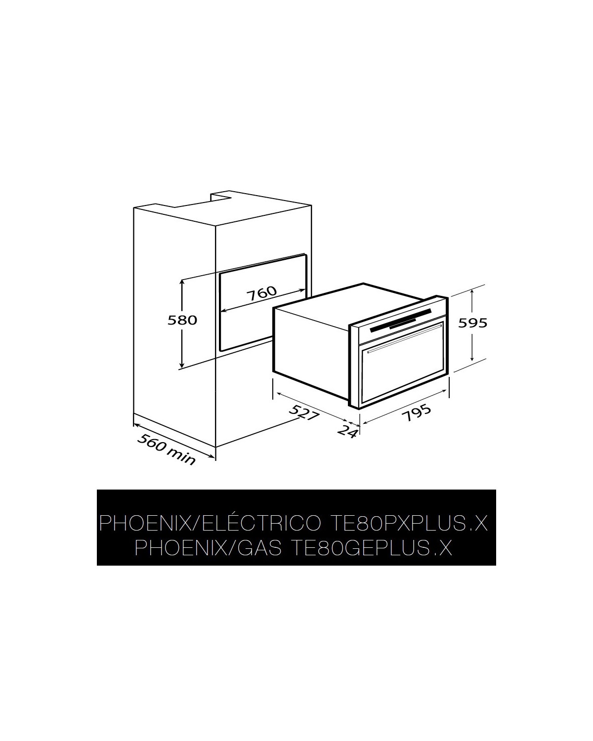 Horno Tecnolam Microondas con convección + Grill 45 cm H45MWCG