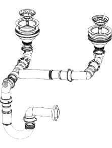 Fregadero EB Tecnica Kit Alessia A34208A-KIT