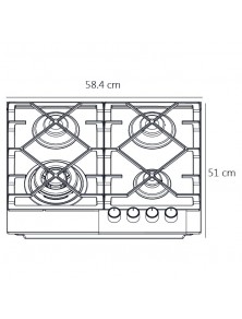 Parrilla Eb Tecnica EB-485BL