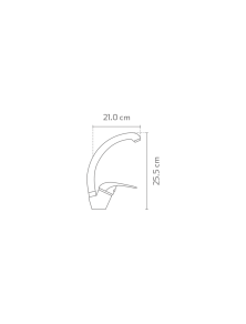 Mezcladora con sensor para fregadero Kele  Ref.  KB92125