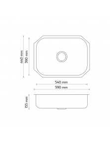 Tarja Submontable Kele Ref. KUS01817-8