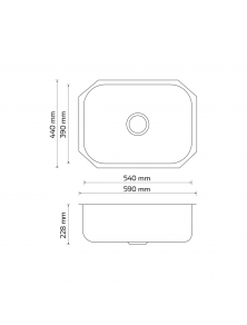 Tarja Submontable Kele Ref. KUS02318-8