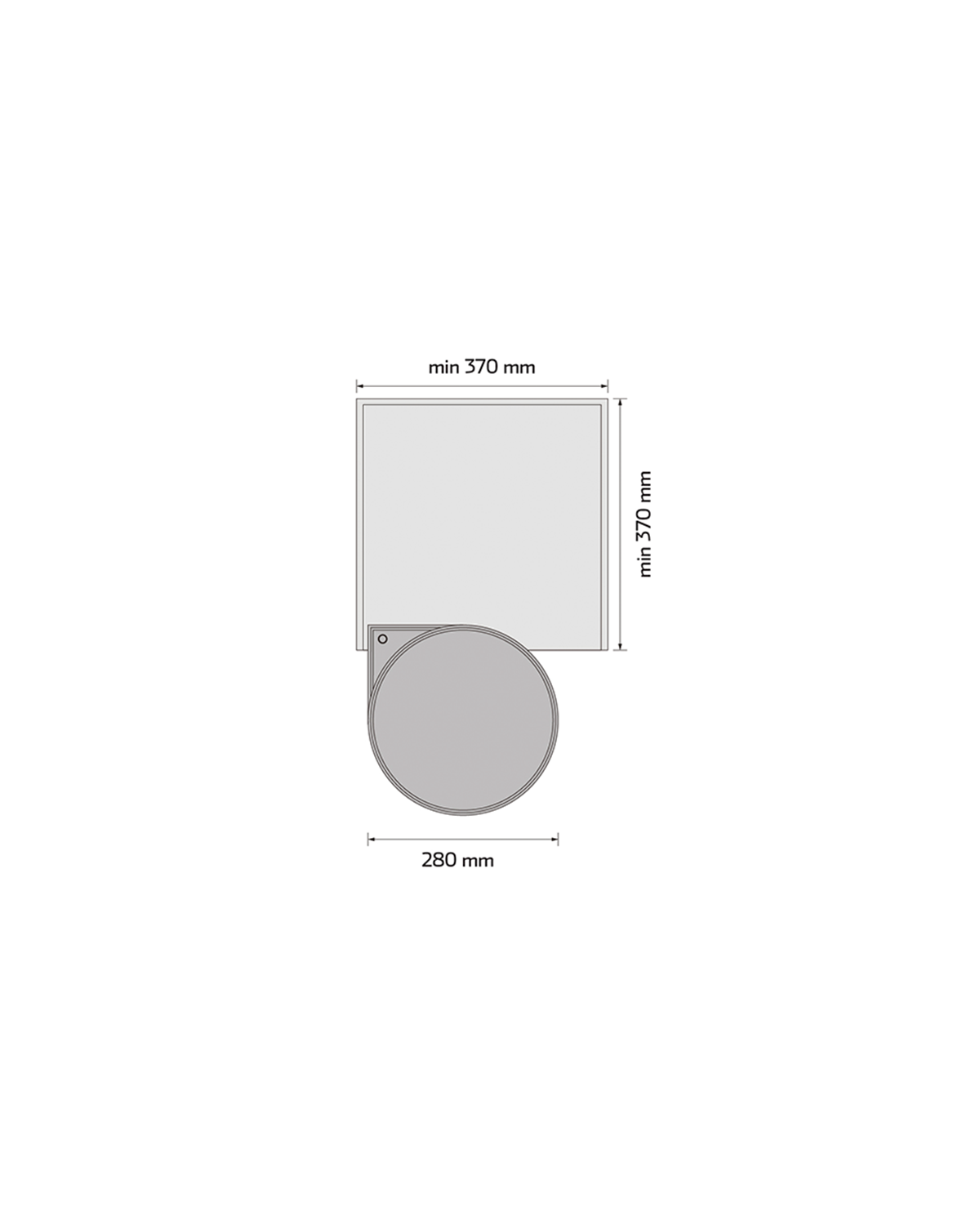 Contenedor de Desperdicios Doble Kele Mod. KAW7012